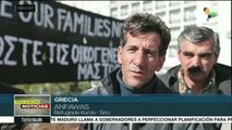 Grecia: refugiados exigen reunificación familiar con huelga de hambre