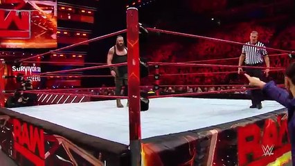 Braun Strowman vs. The Miz- Raw, Nov. 6, 2017