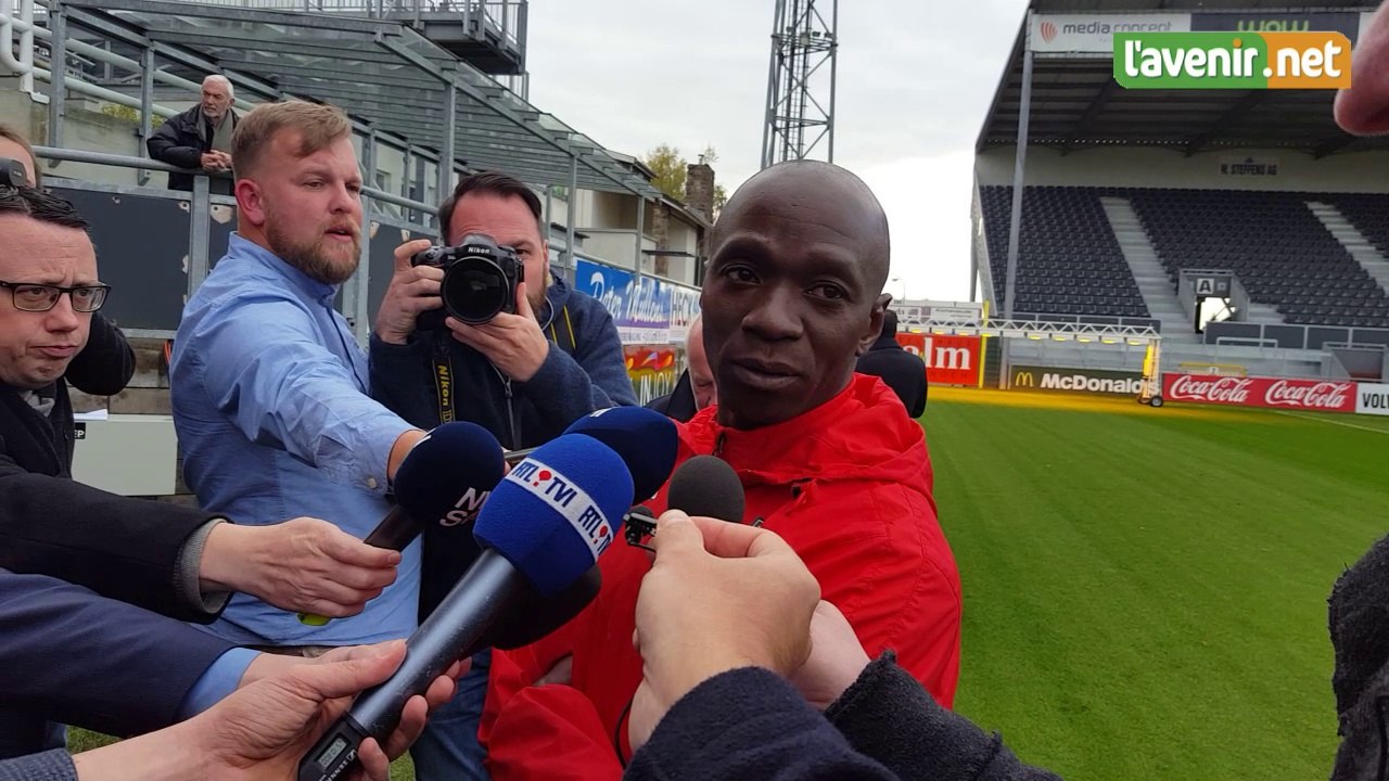 Claude Makélélé à l'AS Eupen - 1er entraînement et conférence de presse - Lavenir.net