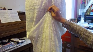 Avoid Wedding Gown Alterations Rip Off! Simple DIY Bustle (Tutorial) Series 1
