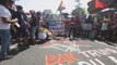 Manifestación en Manila contra la próxima visita de Trump a Filipinas