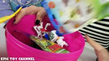 PAW PATROL Nickelodeon Surprise Eggs Toys with Marshall Chase Surprise Toy Video by Epic Toy Channel