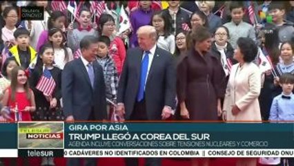Presidentes de EEUU y Corea del Sur debaten renegociación de su TLC