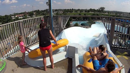 The Verrückt Water Slide at Schlitterbahn Kansas City