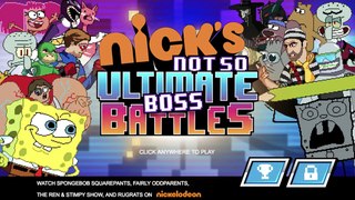 Nicks Not So Ultimate Boss Battles - Nonstop Boss Fights COMPLETE (Nickelodeon Games)
