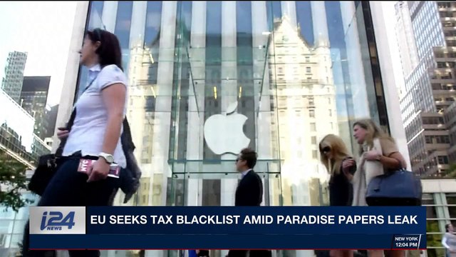 i24NEWS DESK | EU seeks tax blacklist amid paradise papers leak | Tuesday, November 7th 2017