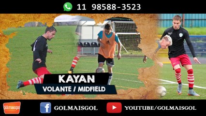 KAYAN - Joaquim Kayan - Volante / Midfield - www.golmaisgol.com.br