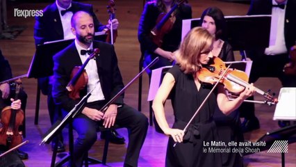Anne Gravoin "rend à la vie" le violon d'un déporté