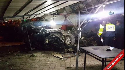 Fireni patlayan tanker 6 otomobili biçti: 2 ölü, 4 yaralı