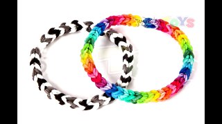 How to make a Classic Single Double Capped/Looped Rainbow Loom Bracelet