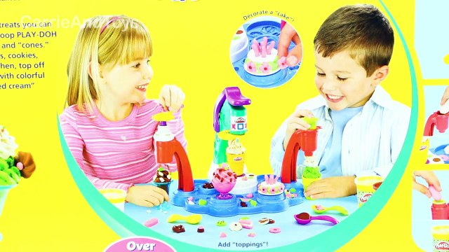 플레이도우 빙글빙글 매직 아이스크림 만들기 장난감 요리사 캐리 점토 클레이 | CarrieAndToys