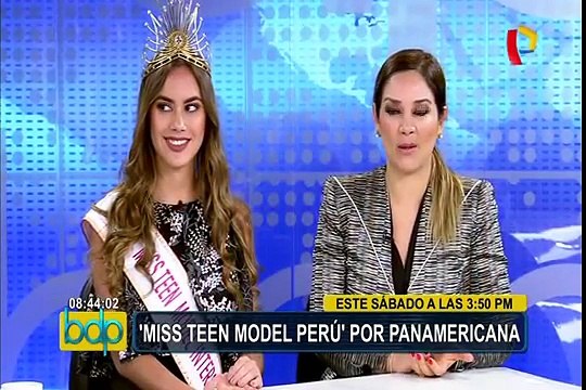 Marina Mora cuenta detalles sobre el Miss Teen Model Perú