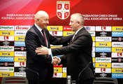 Sırbistan Futbol Federasyonu Başkanı, Milli Takımda Oynamasına İzin Vermeyen Hocayı Kovdu