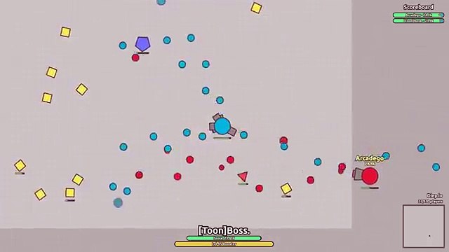 Diep.io: Arena Closer Vs Mini Boss - SandBox Epic Battle #2