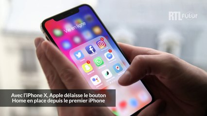 iPhone X : les nouveaux gestes qui remplacent le bouton "home"