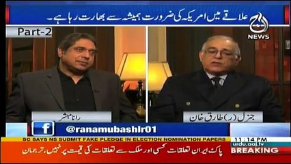 Aaj Rana Mubashir Kay Sath - (Part - 2) - 7th November 2017