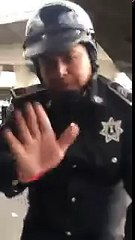 tránsito del Edomex golpea a automovilista por negarse a darle “mordida”