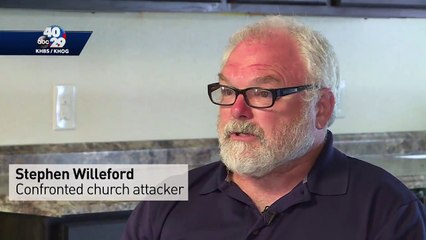 "Oh my God somebody's shooting": Man who shot Texas church attacker recounts confrontation