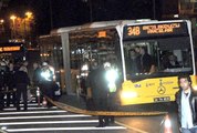 Merter'de Metrobüs Yayaya Çarptı: 2 Yaralı