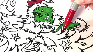 GRINCH | Coloring How the Grinch Stole Christmas - 4 colorings!