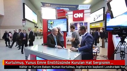 Kurtulmuş, Yunus Emre Enstitüsünde Kurulan Hat Sergisinin Açılışını Yaptı - Londra