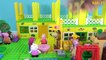 Peppa Pig Blocks Mega House Construction Lego Sets With Masha and the Bear Fun Toys For Kids