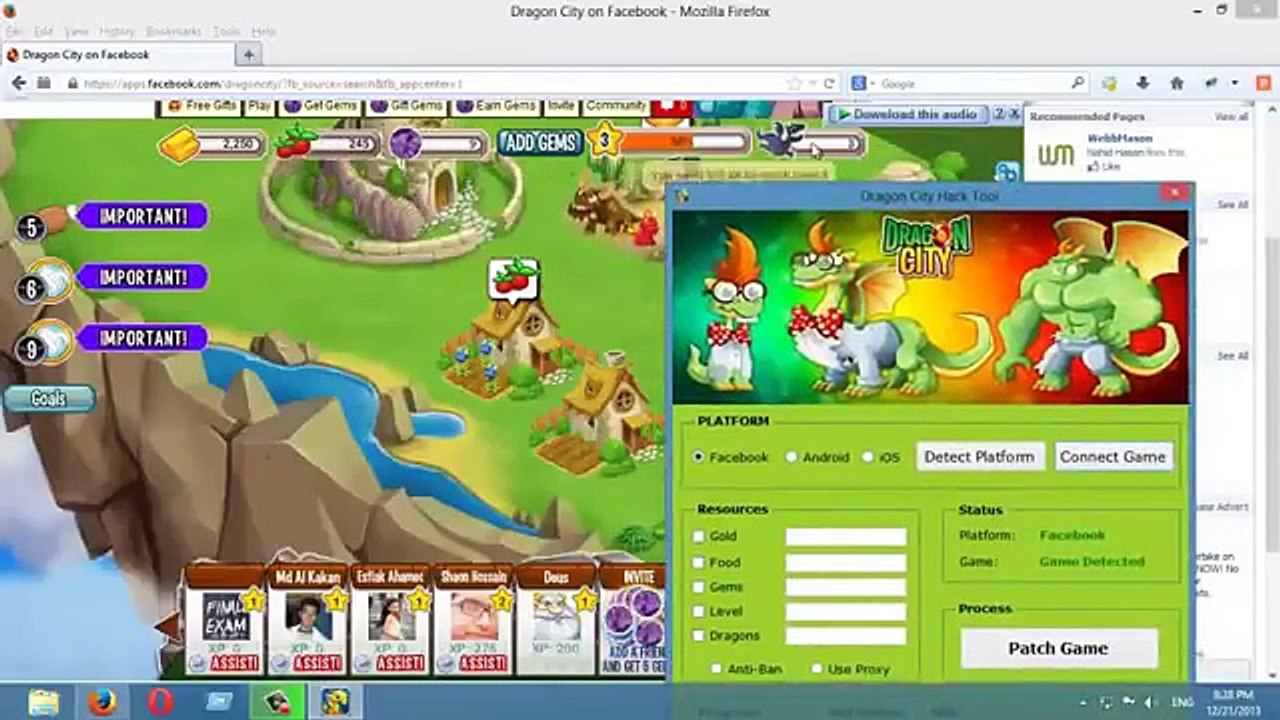 Dragon City Hack Tool NEW !!!