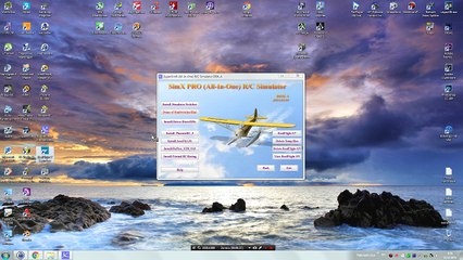 RC Simulator (PhoenixRC, RealFlight) + Radiolink AT9. Installation.