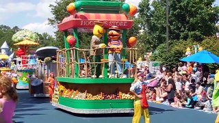 Sesame Place Parade new [35th Birthday Celebration] HD