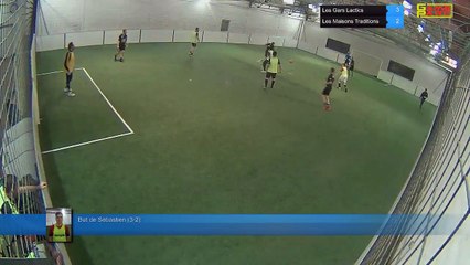 But de Sébastien  (3-2) - Les Gars Lactics Vs Les Maisons Traditions - 07/11/17 19:00 - LIGUE 3