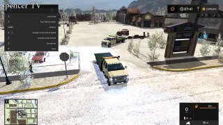 RESCUING CAR | TOWING | GOLD CREST SNOW | FORD