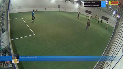 But de guillaume  (8-5) - Les Gars Lactics Vs Les Maisons Traditions - 07/11/17 19:00 - LIGUE 3
