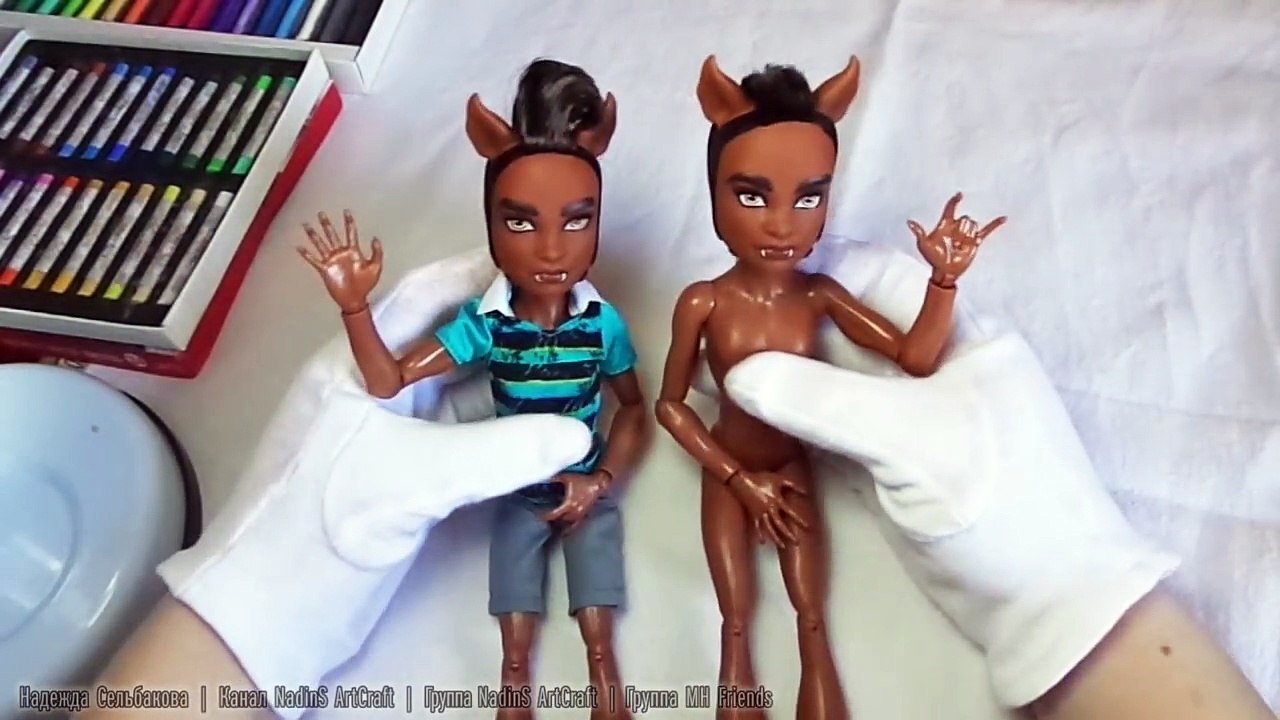 ООАК (репеинт) Клод Вульф. OOAK (repaint) Clawd Wolf