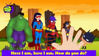 Superheroes Finger Family Collection| Superheros learn colors playdoh ice cream Finger Family rhymes