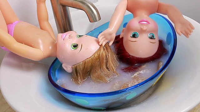 Cómo restaurar a tus muñecas • Sirenita Ariel • Rapunzel •Muñecas Recicladas •Colegio de Juguetes