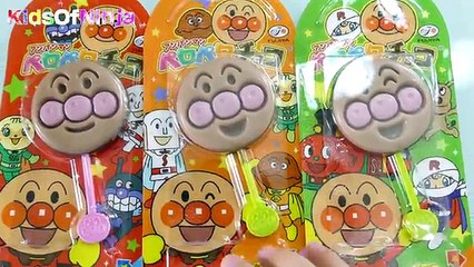 アンパンマン ペロペロチョコ 食べてみた♪ そうちゃん Anpanman Lollipop Chocolate Kid Review