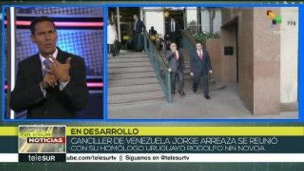 Venezuela: canciller visita Uruguay para estrechar relación bilateral