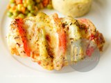 Spicy Hasselback Chicken with Cheese Recipe By Food Fusion