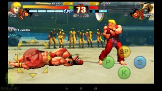 Street Fighter 4 Arena sur Android 4.4.4 by QualQuek