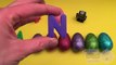 Best of Surprise Egg Learn-A-Word! Spelling Jungle Words (Teaching Letters Opening Eggs)