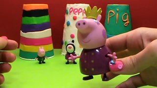 Peppa Pig surprise toys unboxing Свинка Пеппа сюрприз открываем игрушки