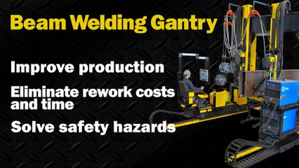 Subarc Beam Welding Gantry Demonstration