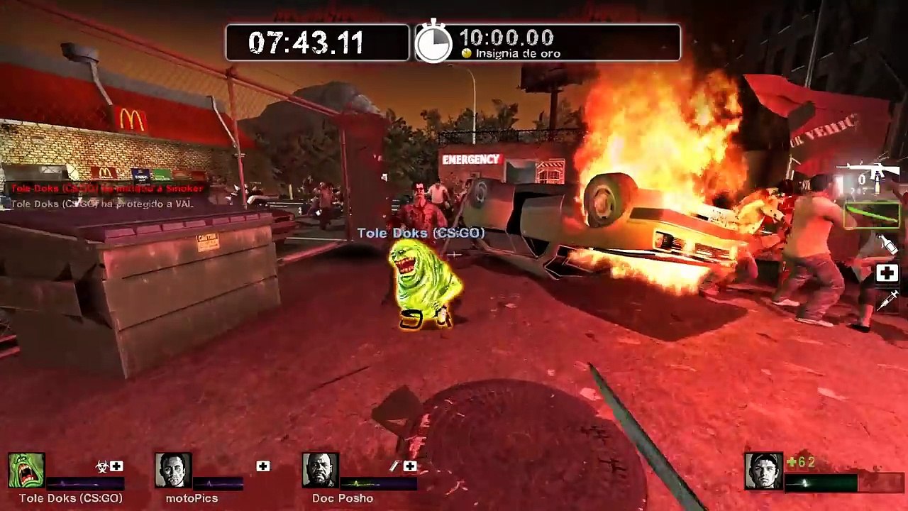 #L4D2MODS - 1/4 de LIBRA CON QUESO | VAL | Gameplay español