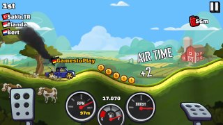 Hill Climb Racing 2 Super Diesel P.I.M.P. Truck fully upgraded GamePlaY