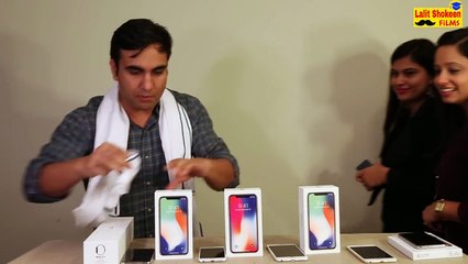 If iphone X sold on streets - | Lalit Shokeen Films |