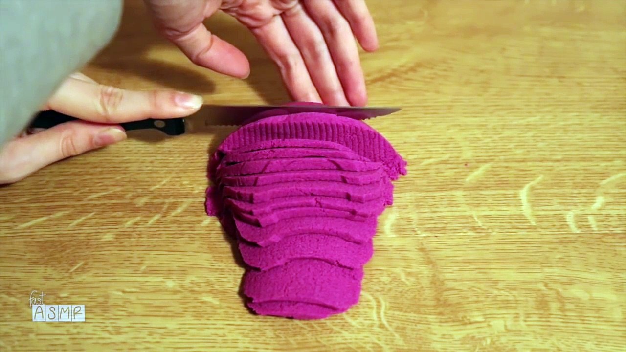 ASMR Satisfying Kinetic Sand Video