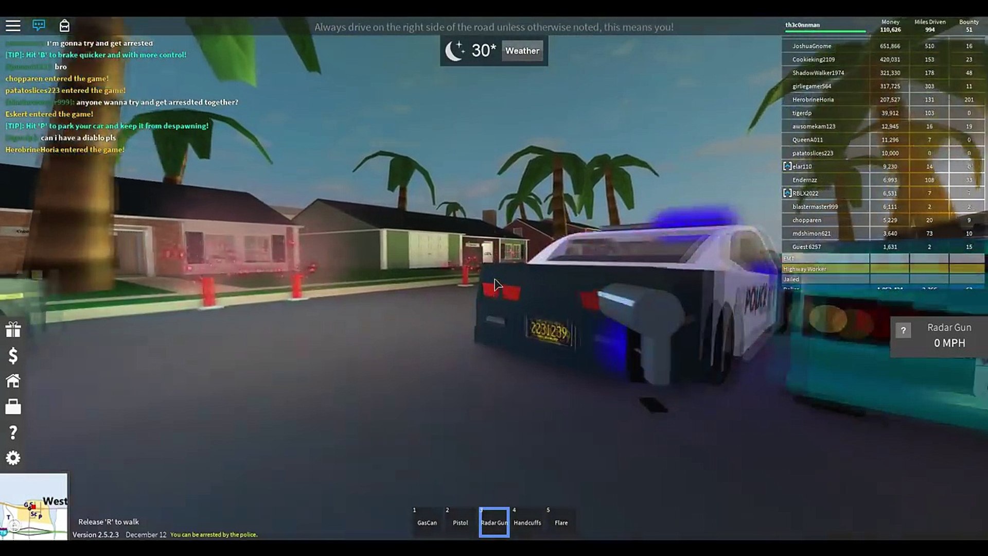 Roblox Ultimate Driving Westover Police Officers Diablo Update