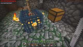 Farm de XP com Zumbis (MobTrap) - Minecraft Survival #7 - Minecraft PE 0.15.2