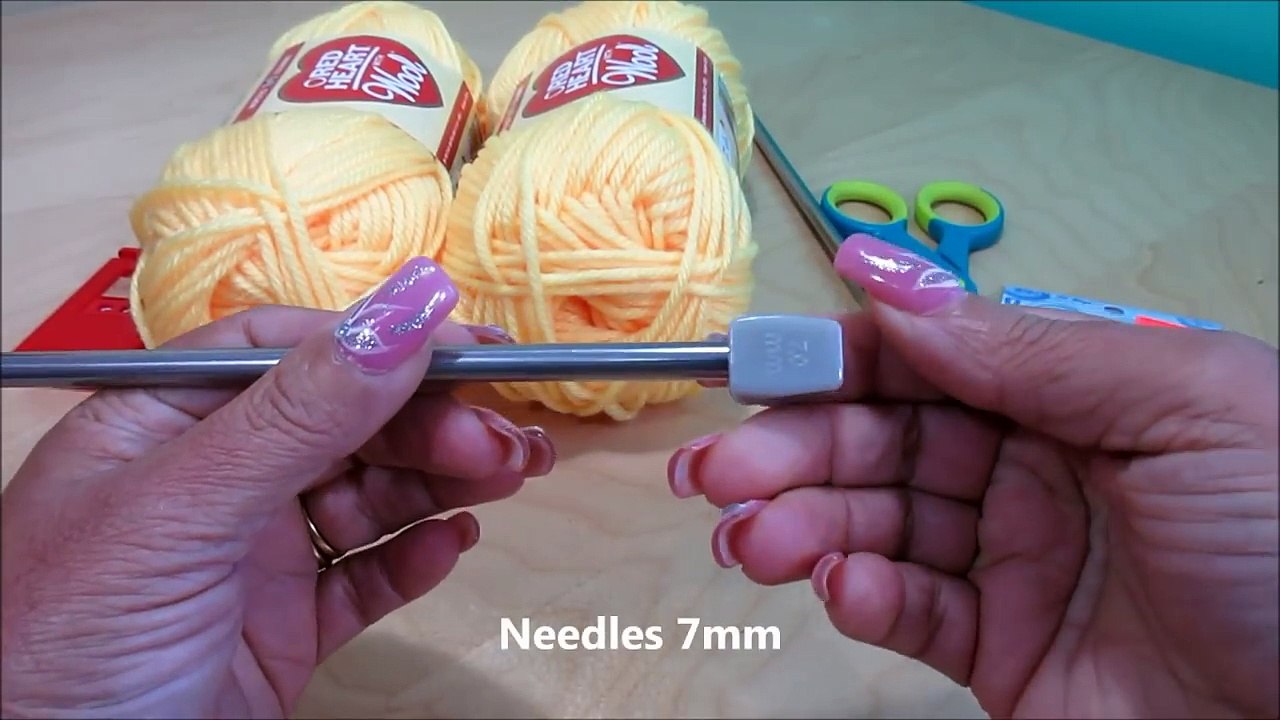 How to knit an easy baby sweater from 8 to 24 month, With Ruby Stedman