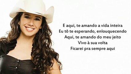 Paula Fernandes - Cicatriz (Letra)
